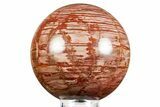 Polished Dead Ringer Jasper Sphere - Nevada #371215-1